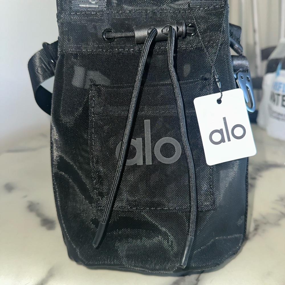 ALO Yoga Black Mesh Bag